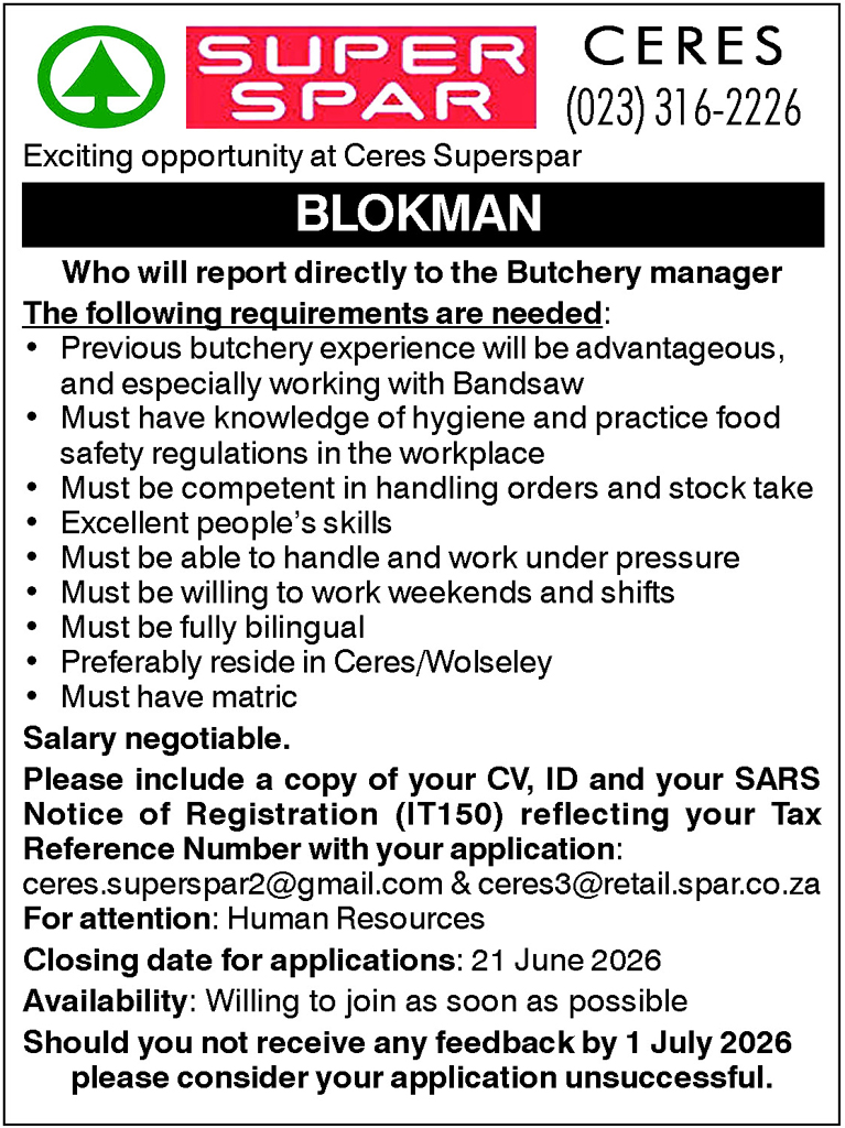 Ceres Superspar